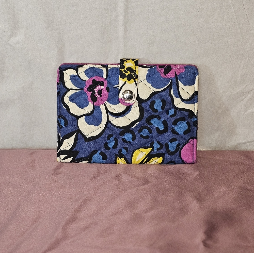 Vera Bradley Travel Wallet in African Violet ~ NWOT
